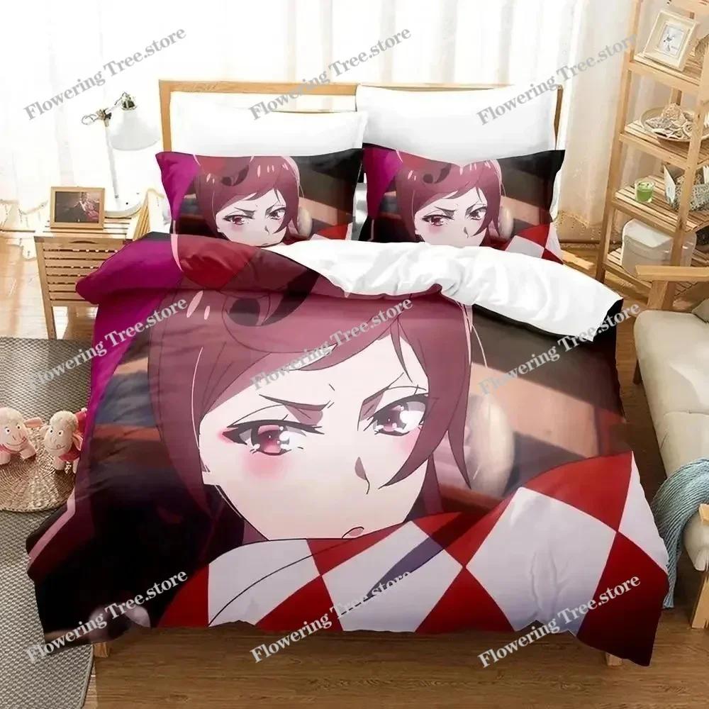 Zombie Land Saga Комплект постельного белья Односпальный Twin Full Queen King Размерный Комплект для кровати Взрослый Детская спальня Комплекты пододеяльников 3D Печать простыня комплект02