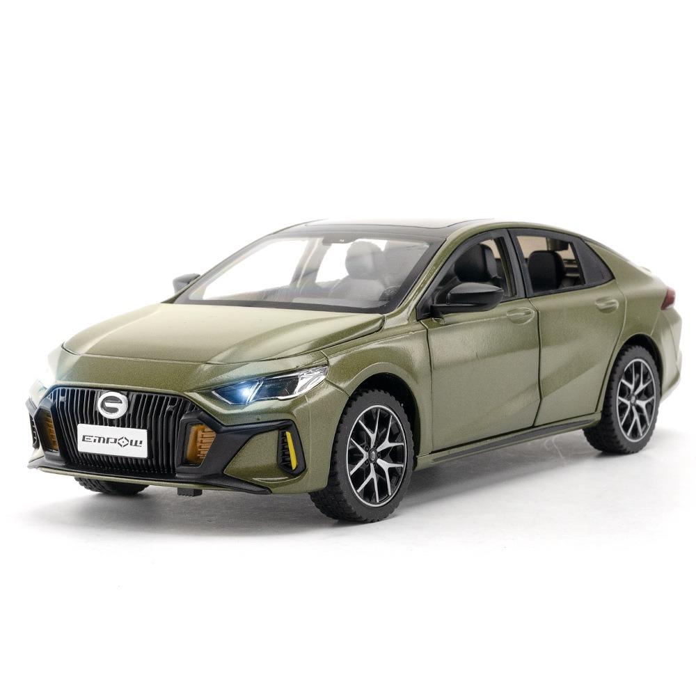 1/24 литая металлическая модель автомобиля - GAC Motor EMPOW 55 Coupe, уличный спортивный автомобиль, подарок для ребенка, звук и свет