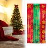 Рождественская бахрома с узором снежинок, украшение для вечеринки, для двери, принадлежности, универсальные аксессуары