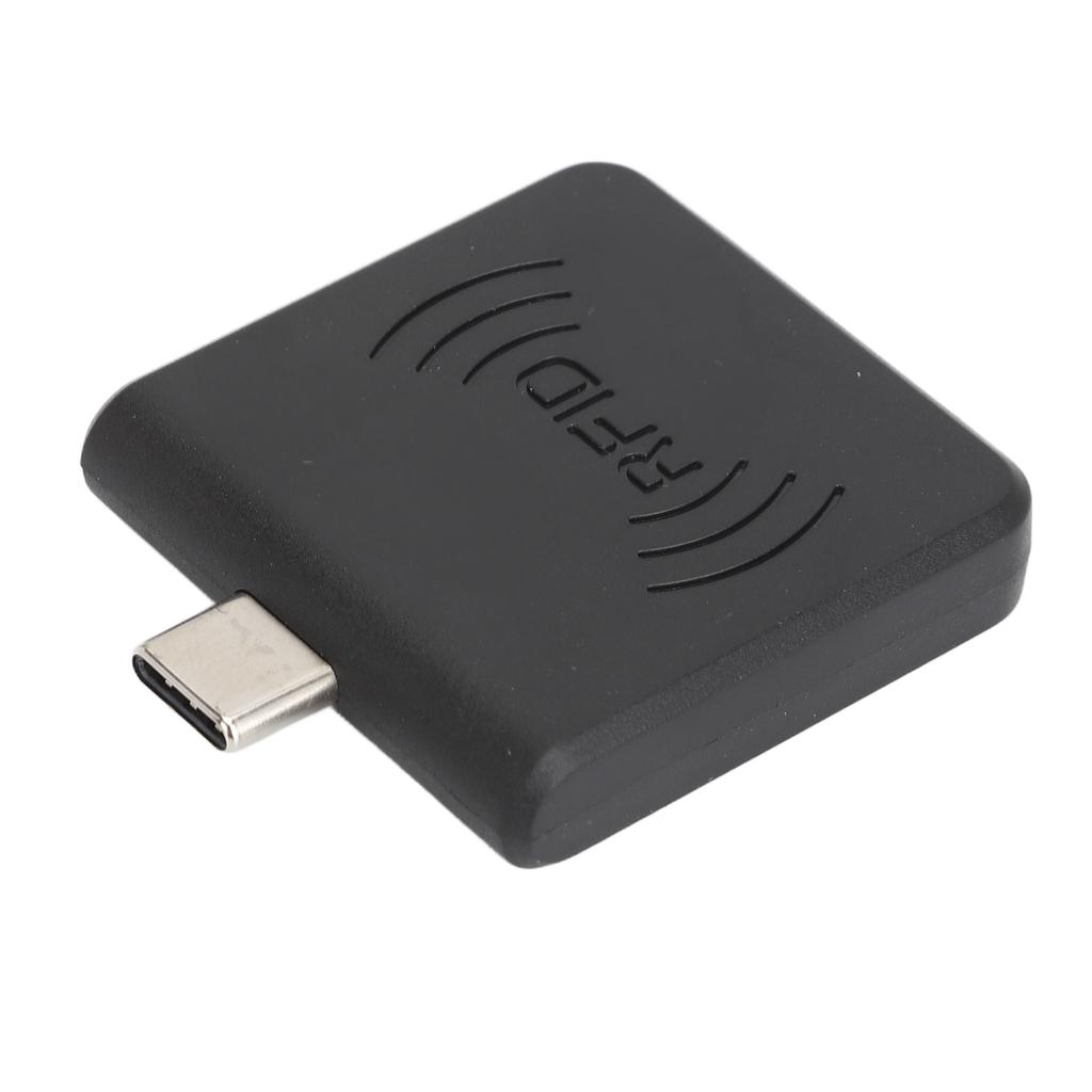 Radio Frequency Identification Card Reader 13.56Mhz Type C IC Card Reader Contactless Mobile Phone Card Reader for