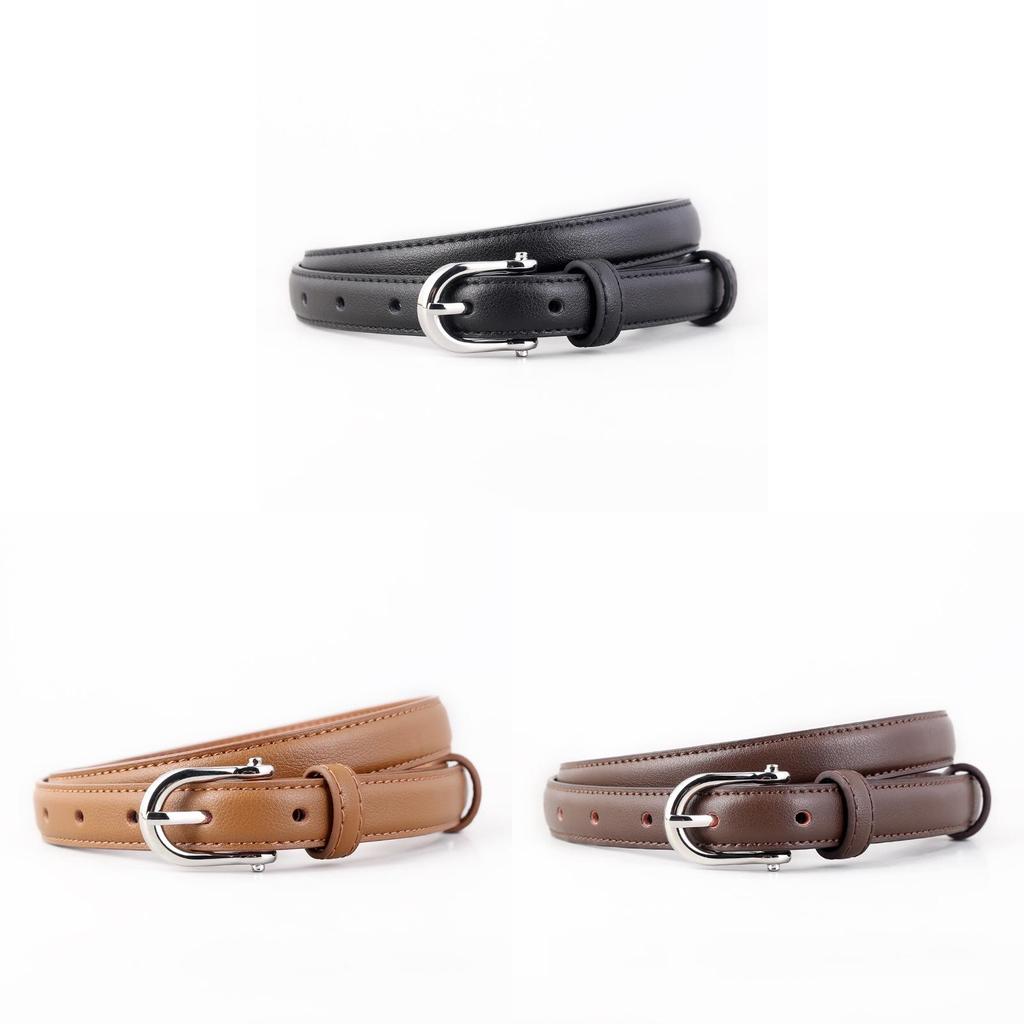 Elegant Genuine Leather Waist Belt With Pin Closure Designed For Daily Wear And Fashion