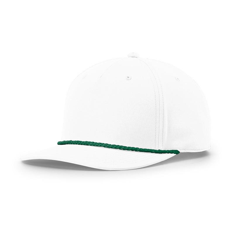 WoZhen Summer White Black Unisex Richardson 256 Trucker Hat High Quality Custom Snapback Cap Rope Fashionable Canvas for Outdoor