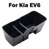 1 шт. Внутренний подлокотник Консоль Центральный ящик для хранения Для Kia EV6 2025-2025 Автомобильный ящик для хранения центрального управления Черные аксессуары