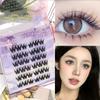 Lashes Extension Glue Free Cluster Eyelashes Fluffy Segmented Eyelashes Bundles  Grafting Lashes