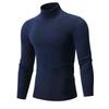 Men S Half Turtleneck Knit Sweater Solid Color Casual Spring Autumn