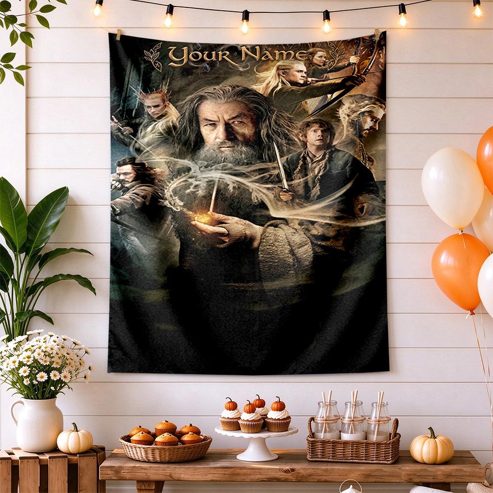 Lord Rings Custom Tapestry Lightweight Tapestry Ultra-Soft Great for Dorm Room Ideal for All Seasons Perfect Gift for Relatives and Friends