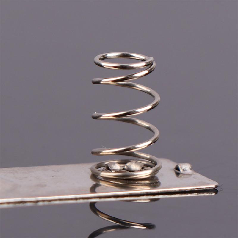 10 шт. 27X11,6 мм Контактная пластина с пружиной для преобразования полярности батареи AA для 5-й батареи Пружина батареи AA