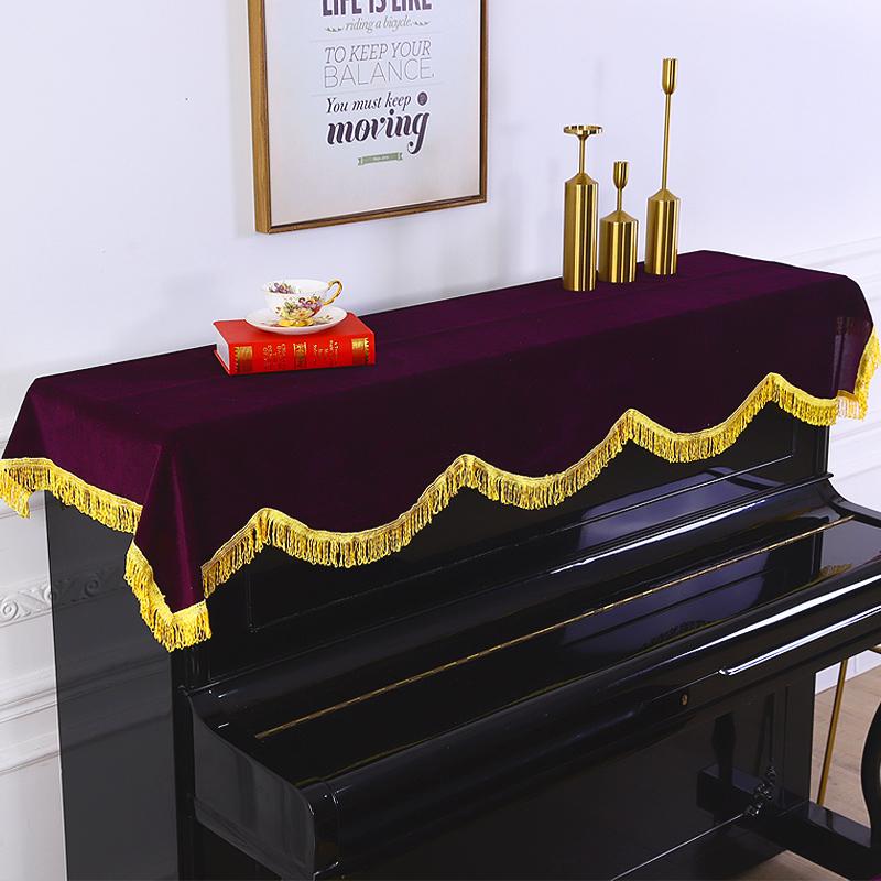 Бархатный чехол для табурета с кисточками, полупылезащитные чехлы, защитный чехол