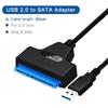 Адаптер SATA на USB 3.0 для 2,5-дюймового HDD/SSD с USB Type C и высокоскоростной передачей данных 5 Гбит/с