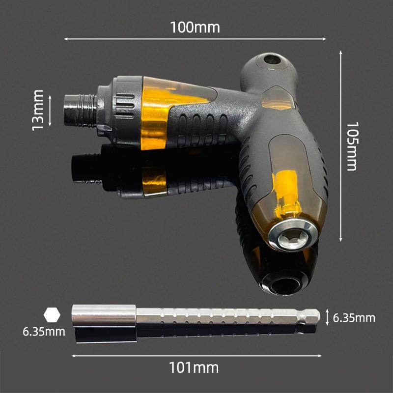 Telescopic Screwdriver Magnetic Bits Drivers Set Adjustable Ratchet Wrench Dual-Purpose Spanner Handle Socket Repair Hand Tools