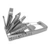 Keychain Multitool Screwdriver Bit Foldable Bike Repairs Tool Stainless Steel Bottle Opener Phone