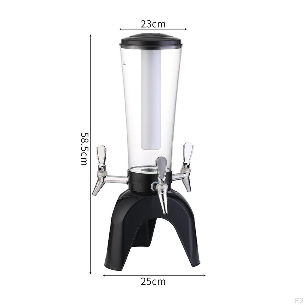 Элегантная башня для пивного крана объемом 3 л с удобным носиком для домашнего бара