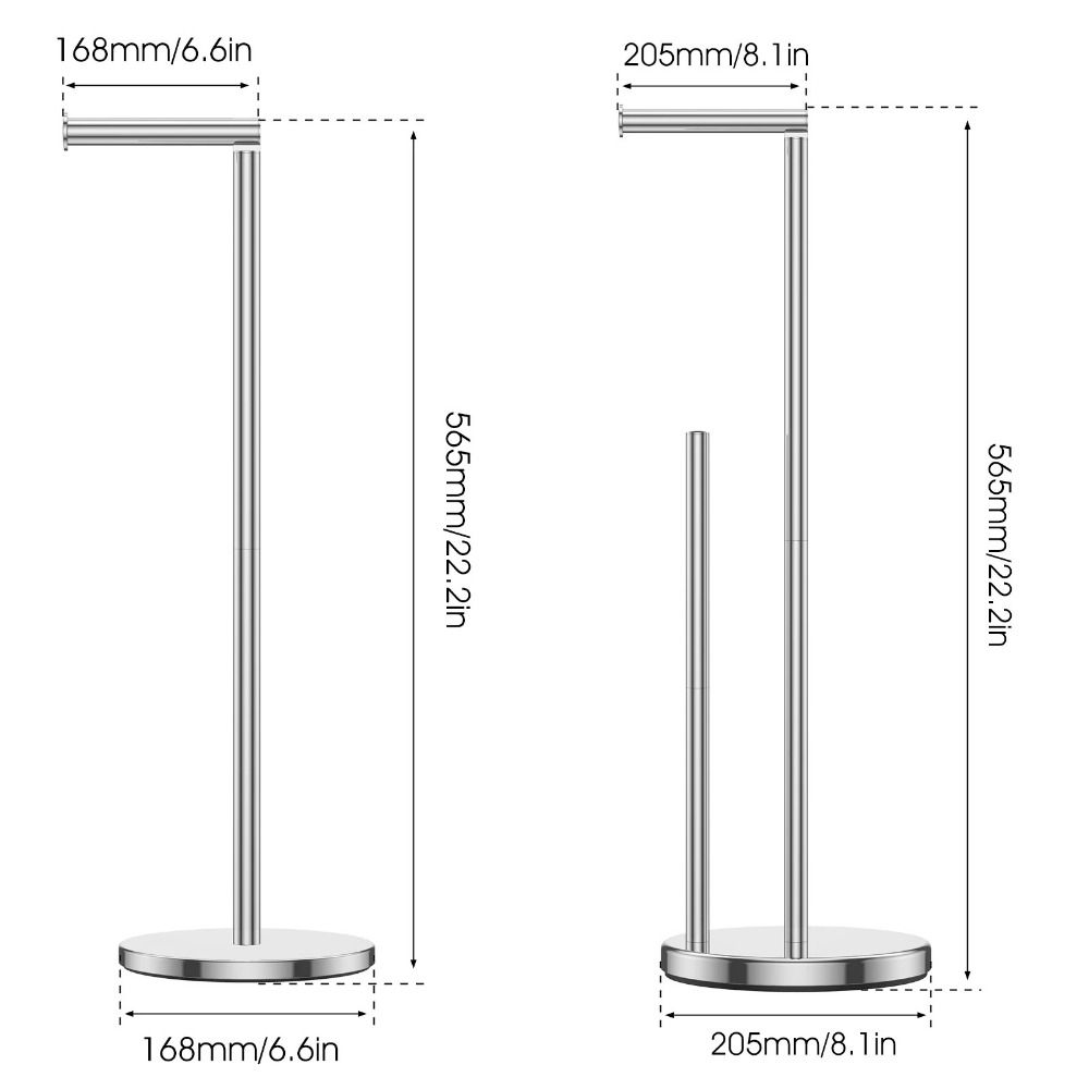 Напольный держатель для туалетной бумаги, устойчивое основание, напольная стойка для рулонов бумаги, хранение бумаги