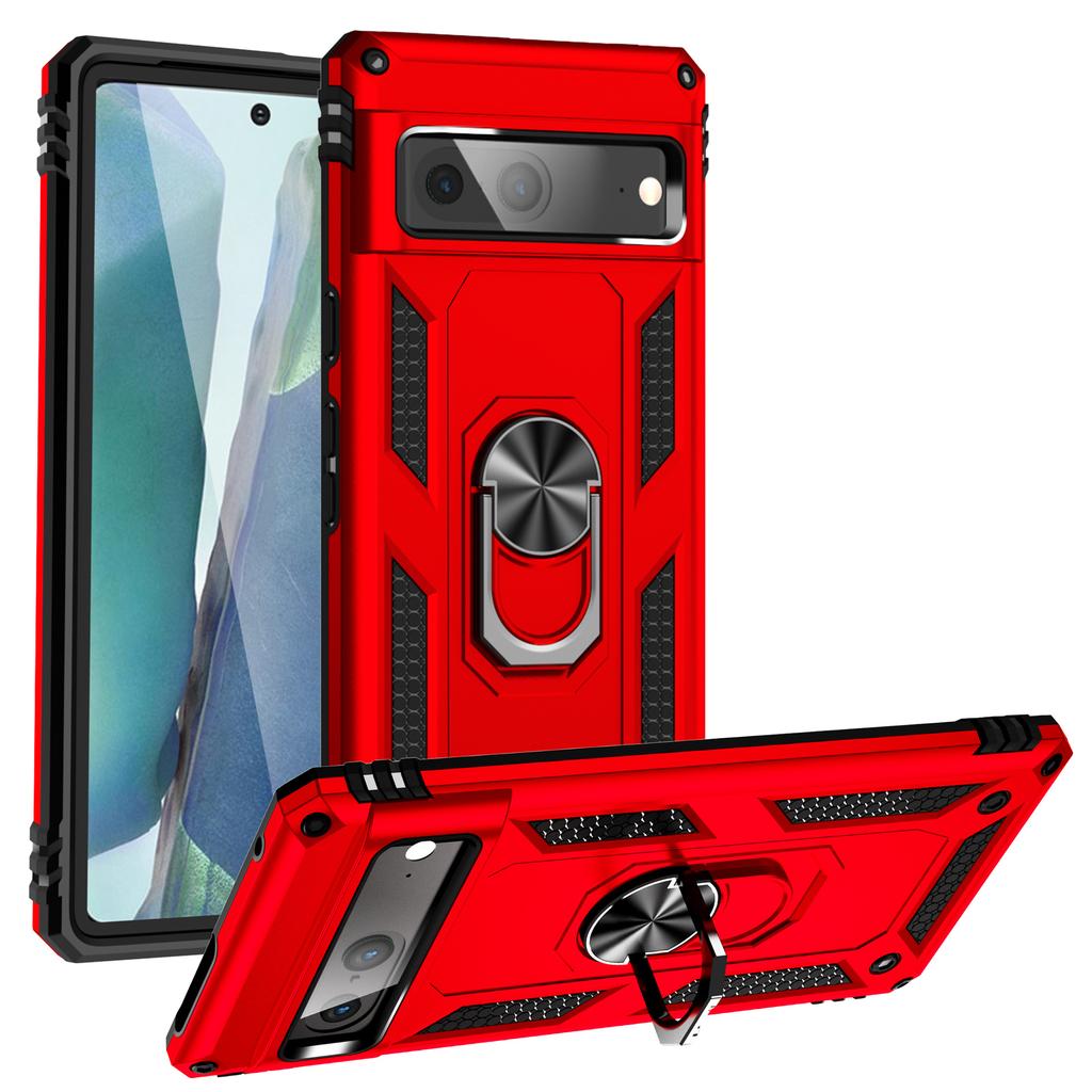 Shockproof Armor for Samsung Galaxy A15 A35 A55 A05S A14 A13 A24 A34 A54 Case Phone Ring Stand Bumper Silicone Phone Back Cover