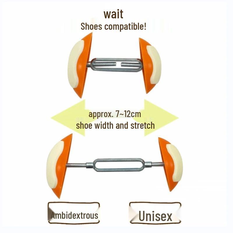 Женский универсальный расширитель для обуви на каблуках и плоской подошве - Регулируемый пластиковый расширитель для летних сандалий