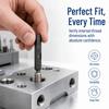 6H Tolerance Thread Plug Gauge Double Ends Measurement Hand Tool  For Quality Control