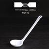 Суповые ложки Jingyu White с длинной ручкой из меламина