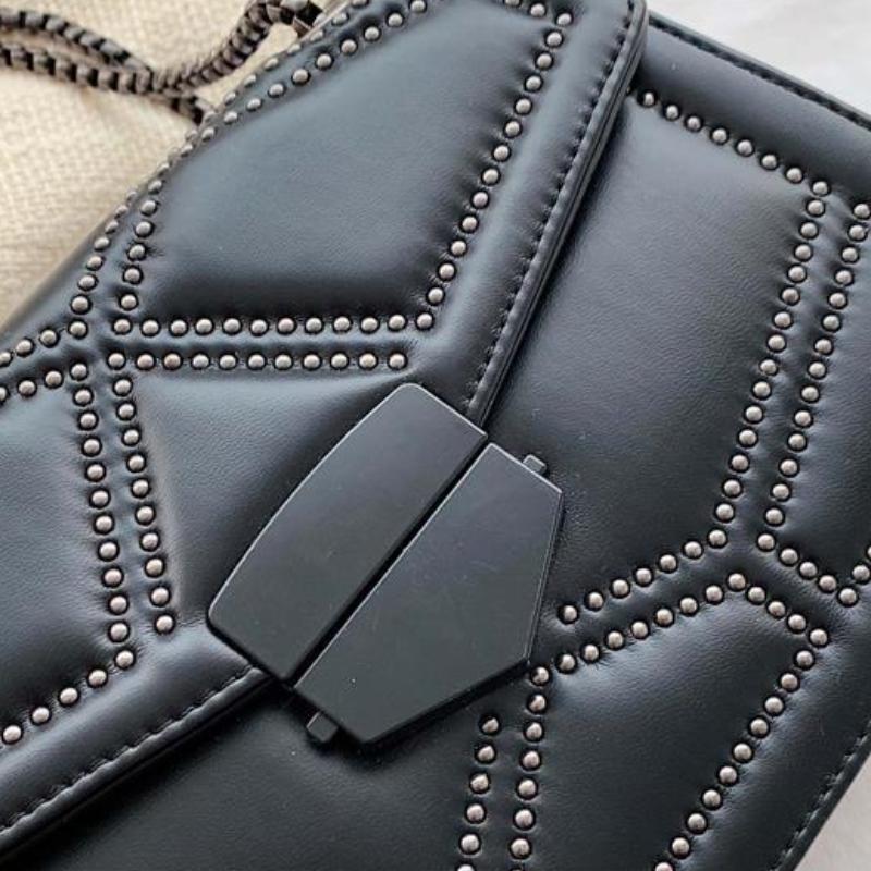 Advanced Westernized Women's Shoulder Bag Versatile Chain Underarm Bag Single Shoulder Crossbody Bag Ins Style Small Square Bags