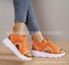 2024 Summer Waterproof Sandals Women Breathable Large Size Sneakers Casual Platform Open Toe Shoes Fashion Platform Sandals
