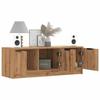 VidaXL TV Stand Artisan Oak 102x35x36.5 Cm Engineered Wood, TV Bench, Hi-fi Cabinet, Entertainment Center, Buffet 856948