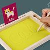 Sand Tray  Letter Formation Sand Writing Tray with Pen Educational Toy for Kids Writing Letters and Number
