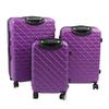 Комплект из 3 предметов багажа, легкий чемодан с жестким корпусом и замком TSA, грузоподъемность 150 кг