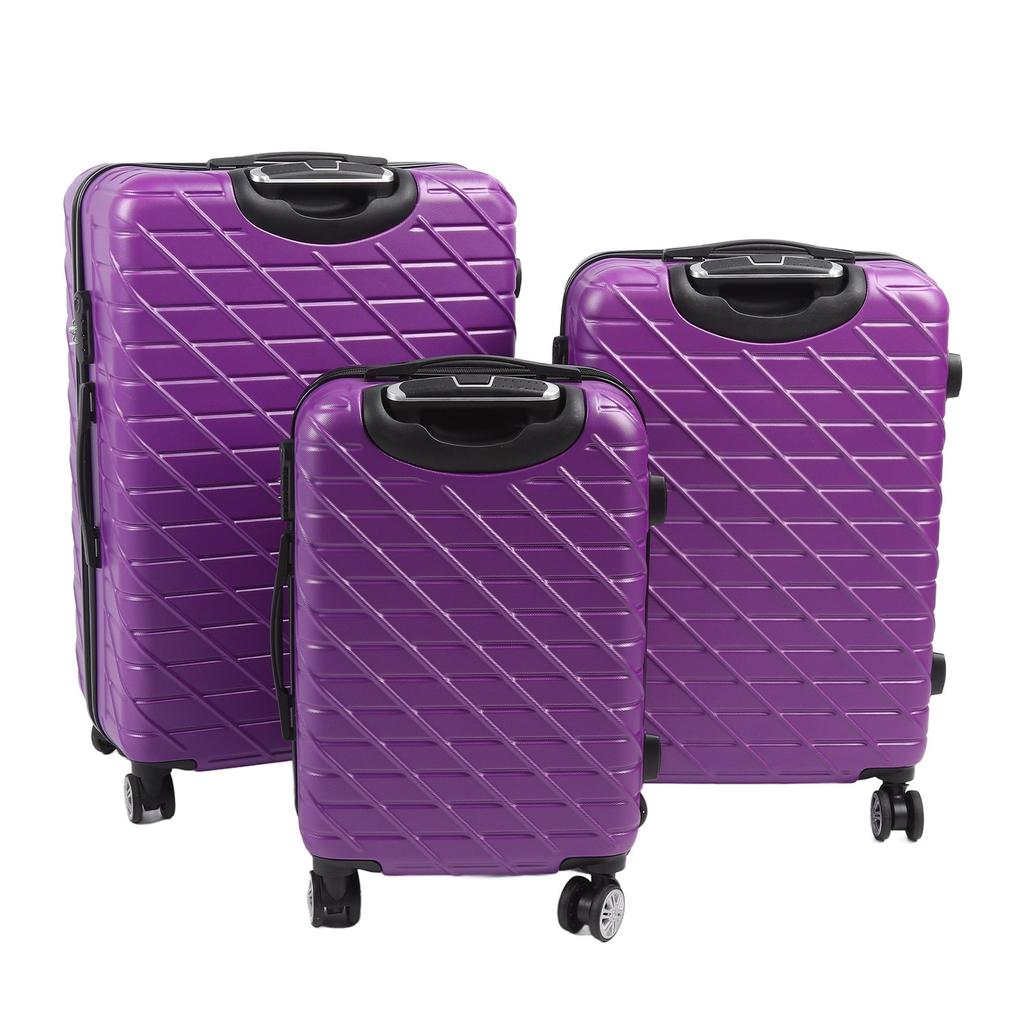 Комплект из 3 предметов багажа, легкий чемодан с жестким корпусом и замком TSA, грузоподъемность 150 кг