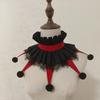 Handmade Halloween Colorful Clowns Chocker Cute Wear Fairy Tale Style Clown Collar Cos Stage Clown Ruff Collars
