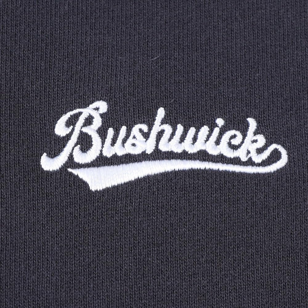 Champion Casual Long Sleeve Cotton USA Graphic Off Size L Women's Sweatshirt, 100% Print, Half-Zip, Black, (CW-Y012)