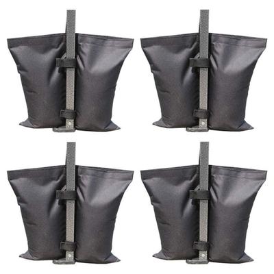 GrowGem Tent Tarp Support Hardware Кемпинг Спорт Сильный ветер Защита от падений Грузовой мешок с песком 10 кг Набор из 4 шт. Черный