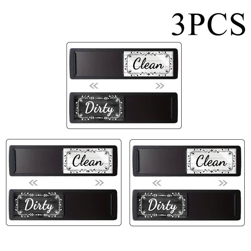 Знак «Чистый грязный магнит для посудомоечной машины» Знак «Чистый грязный магнит для посудомоечной машины» Индикатор «Чистый грязный магнит для посудомоечной машины» Организация кухни