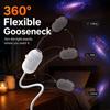 2-в-1 Проектор Галактики Ночник USB LED Звездное Небо Лампа 360° Вращение Регулируемая Яркость для Спальни Потолка Комнаты Декор Автомобиля