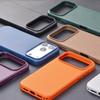 iPhone 17 Air Чехол с текстурой гладкой кожи Magsafe Pro Max Магнитный Полное покрытие Защитный