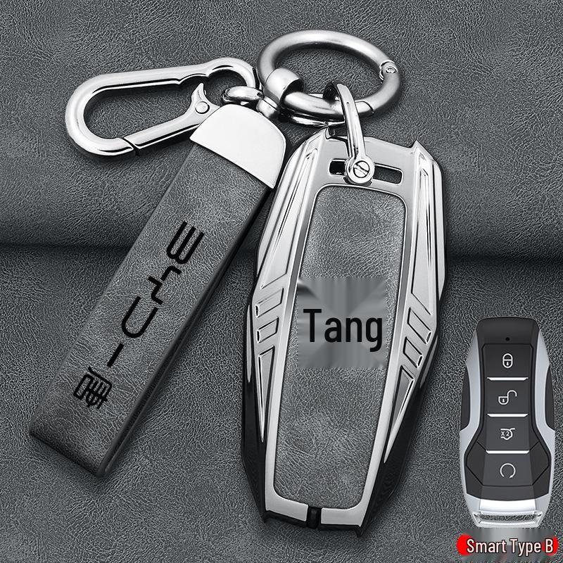 Чехол для ключа 2025 BYD Tang DMi/EV: Унисекс защитный чехол