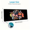Naruto Uzumaki Mouse Pad, Large Gaming Desk Mat, Non-slip XXL Mousepad for Laptop & Tablet, Mini PC Playmat with Stitched Edges