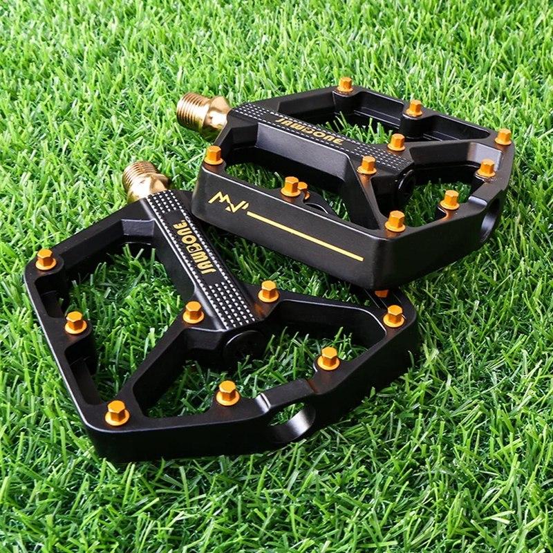 Jawbone MTB Велосипедные Педали Горного Велосипеда Плоские Педали Алюминиевые 9/16" Герметичный Подшипник Легкая Платформа Велосипедные Аксессуары