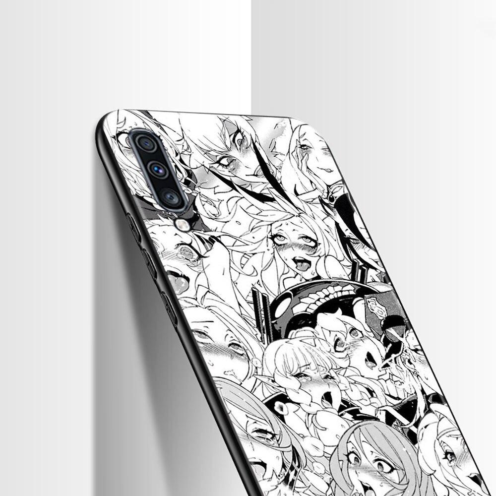 Чехол для телефона с изображением аниме девушки для Samsung A10s A20s A40 A10 A70 A30 A50 A20e Note 20 Ultra 10 A91 M52 5G M51 A01 A03 A03s M30s Capa