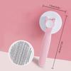 New Cat Brush Pet Comb Self Cleaning Slicker Brush Remove Hair Grooming Brush Pet Dematting Comb Beauty Slicker Dog Comb Cepillo