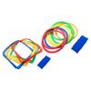 Hopscotch Game Portable Multi Colored Fitness Equipment Agility Training s with Buckles for Ages 3+