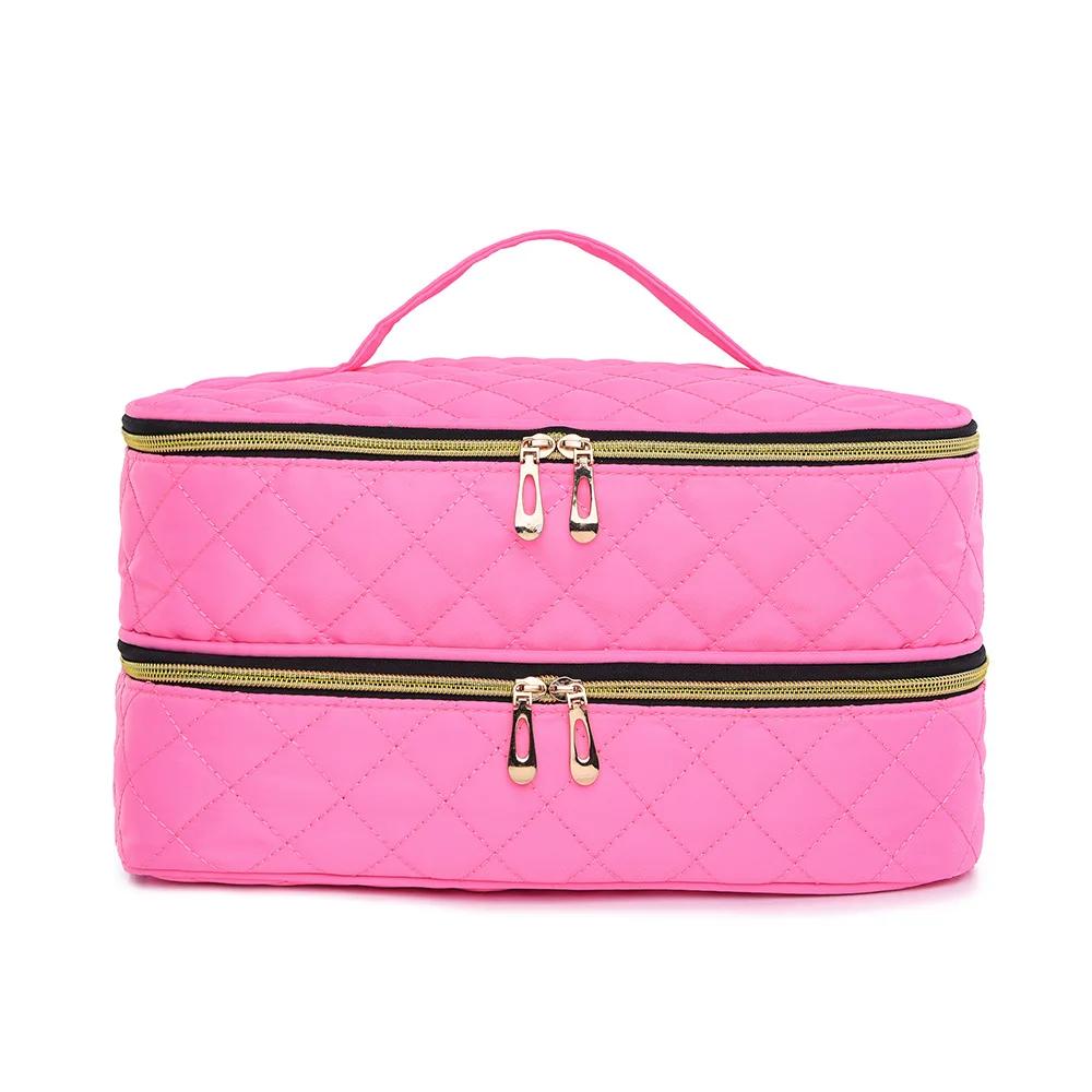 Сумка для хранения лаков для ногтей с 40 отделениями, чехол для эфирных масел, портативная косметичка, большая сумка-органайзер с ручкой для путешествий, для маникюрного салона