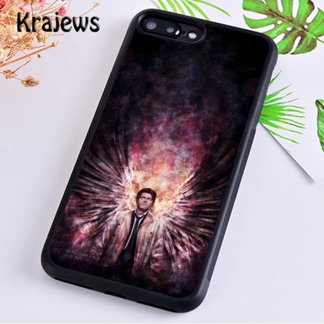 Кастиэль ВИНЧЕСТЕР Сверхъестественное Чехол для телефона Для iPhone 16 15 SE2020 14 6 7 8 plus 11 12 13 pro max coque Оболочка Fundas