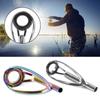Hot Stainless Steel O Ring Fishing Rod Guide Tip Repair Kit Tackle Box Accessories Eye Ceramic Ring