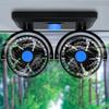 Car Fan 12V Dual Head 360 Degree Rotatable Electric Fan Dashboard