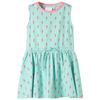 Children's Dress with Light Mint Drawstring 92/104/116/128/140