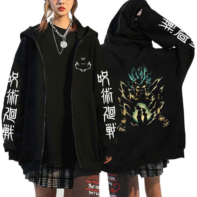 Anime Jujutsu Kaisen Fushiguro Megumi Hoodies