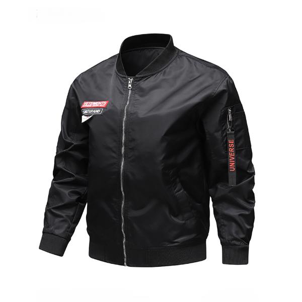 Мужская спортивная повседневная куртка с воротником-стойкой для пар, весна и осень, куртка для бейсбольной формы MA01 Pilot