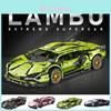 Очень популярная киберпанк версия кареты Lamborghini, модель Lego, игрушка на радиоуправлении