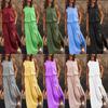 2025 Summer Women's Sleeveless Round Neck Dress - 8 Colors