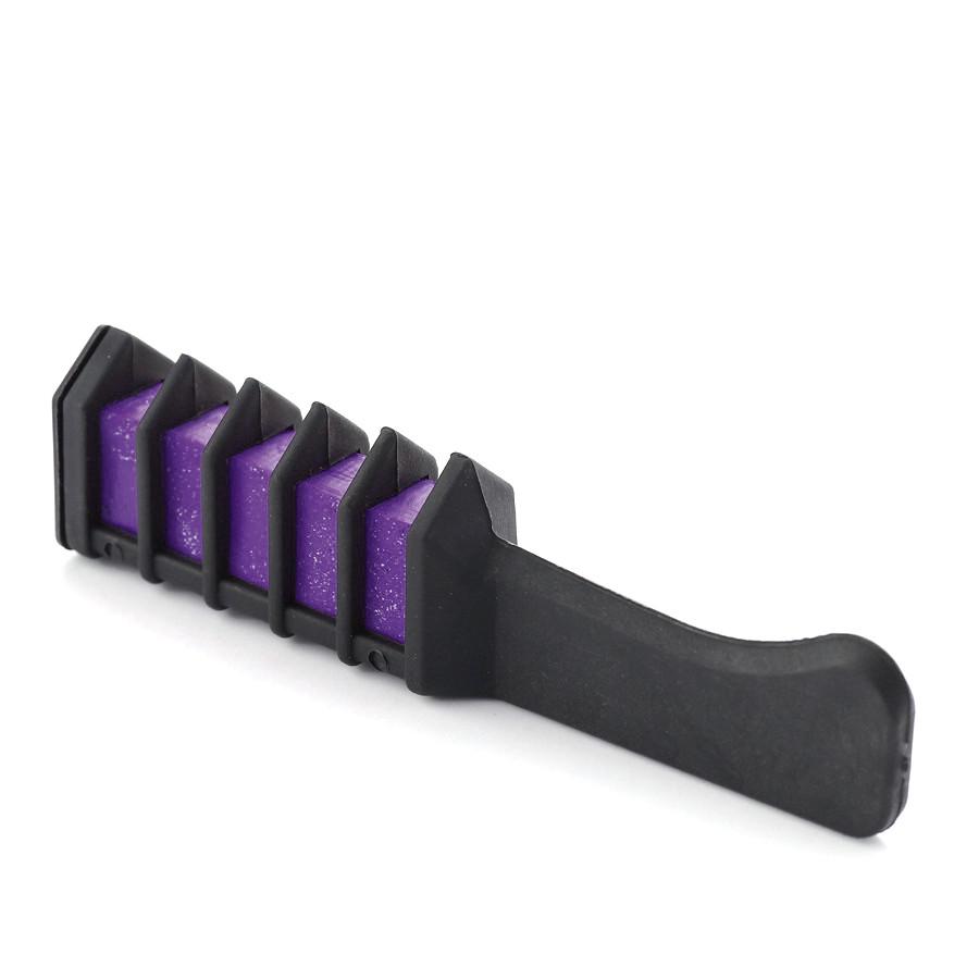 Temporary Hair Chalk Dye Powder With Comb Salon Hair Mascara Crayo