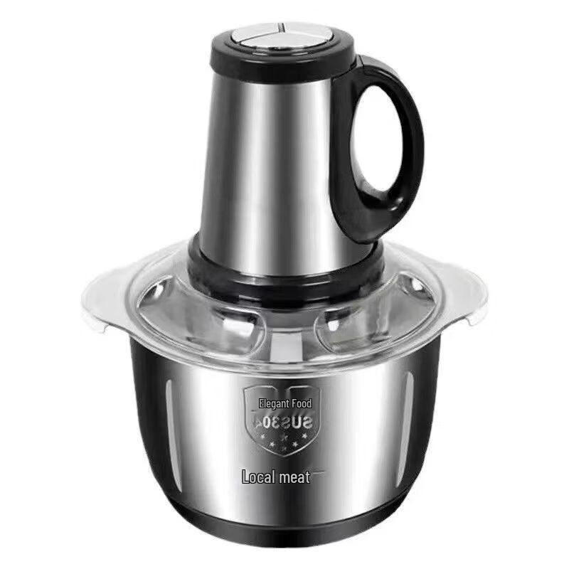 ZISIZ Stainless Steel Semi-Automatic Meat Grinder
